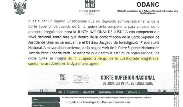 La Oficina Descentralizada pasa por sobre la Autoridad de Control para enviar la queja contra la jueza a la JNJ   