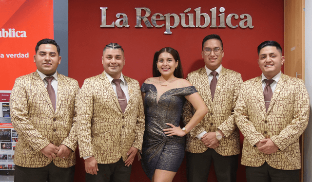 Dennys Chichico, Renato Palma, Francesca Siche, Luis Aranda y Jean Pool son los vocalistas de Hermanos Silva. Foto: Ana Ureta/La República   