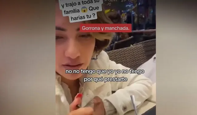 Clip es viral. Foto: TikTok    