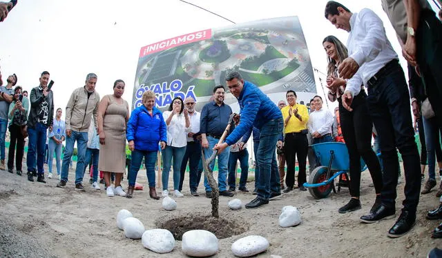 Avenidas aledañas al óvalo Canadá serán también remodeladas. Foto: Municipalidad de La Perla   