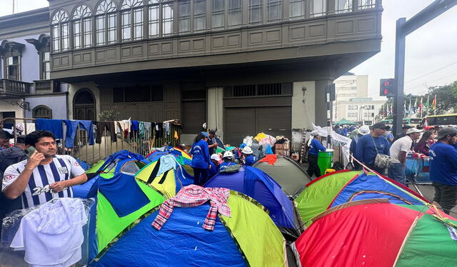 Las movilizaciones se han mantenido pacíficas durante estos días. Foto: Marcia Chahua   