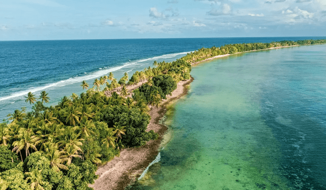  Además de las inundaciones y la erosión costera, Tuvalu enfrenta la amenaza de perder su soberanía y su rica herencia cultural. Foto: Shutterstock   