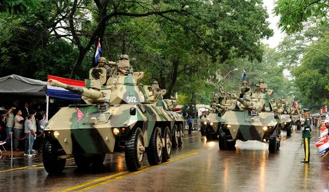  Paraguay tiene la menor capacidad militar entre los países de América Latina. Foto: ABC Color   