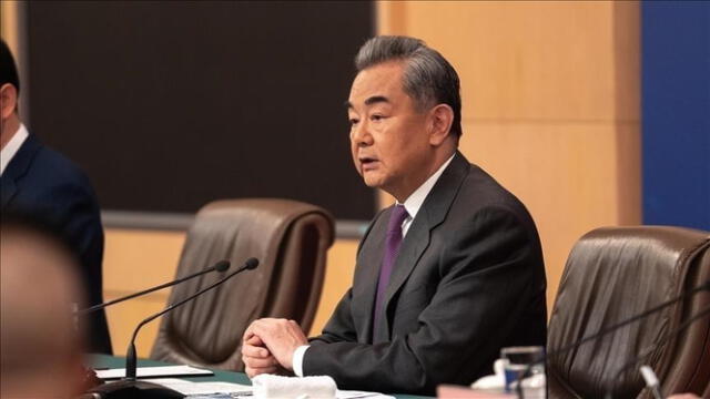 El ministro de Exteriores chino, Wang Yi, instó a la Unión Europea (UE) a ser un socio estratégico y no un rival. Foto: BBC News Chinese   