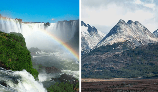 Paisajes en Argentina catalogado el país más pacífico. Foto: composición LR/La vida de viaje   