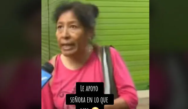 Ciudadana criticó a la mandataria. Foto: captura ATV/ TikTok    