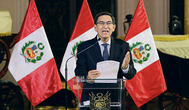  El 30 de setiembre del 2019 Martín Vizcarra disolvió el Congreso.   