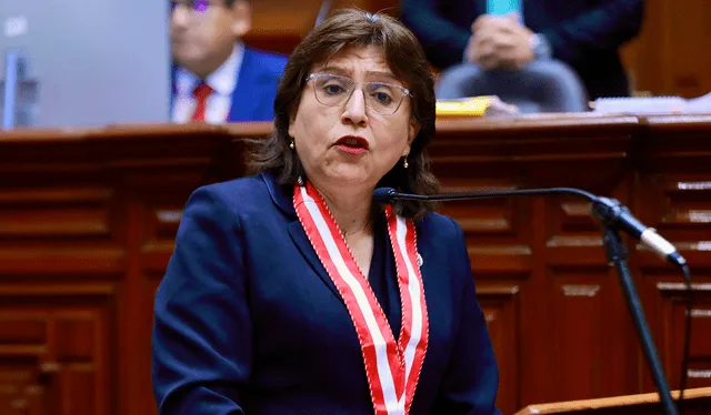 Fiscal suprema Delia Espinoza, fiscal de la Nación   