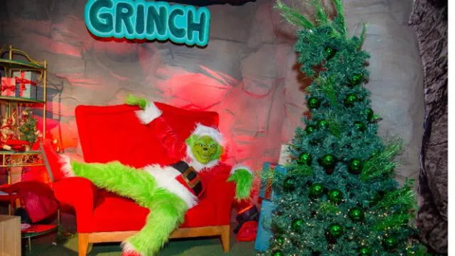 El Grinch, uno de los personajas más buscados. Foto: difusión   