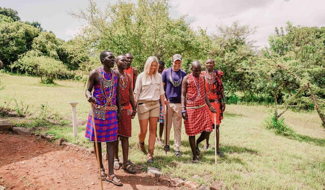  Kenia fue uno de los países favoritos de la pareja, por su vida salvaje y amabilidad de su gente. Foto: Liberty University.    