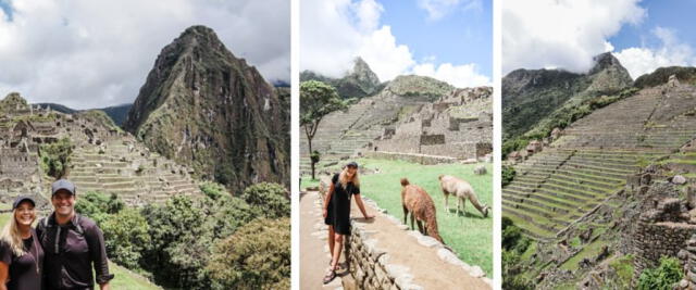  "Las montañas de los Andes que rodean las ruinas de Machu Picchu son impresionantes", aseguró la pareja. Foto: hudsonandemily/IG.    