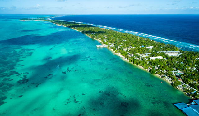  El área marina protegida de Kiribati es la más grande del mundo. Foto: US Department of State.    