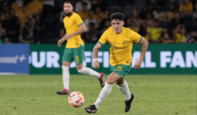  Alexander Robertson disputó algunos partidos amistosos con la selección de Australia. Foto: AFP    