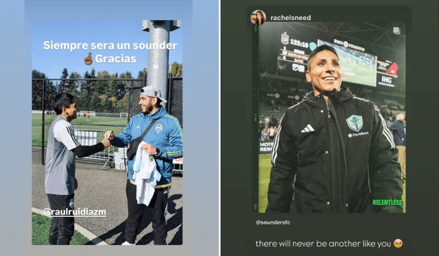  Raúl Ruidíaz compartió los mensajes que recibió de los hinchas en sus redes sociales. Foto: composición LR/Instagram    