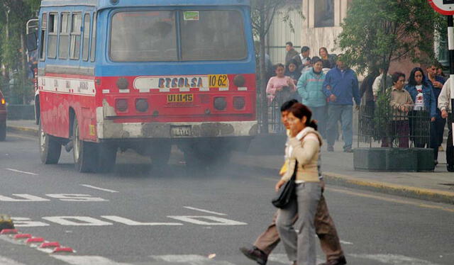  La contaminación de aire provoca múltiples enfermedades respiratorios. Foto: AEG PUCP   