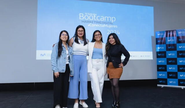  La premiación refleja el potencial de las mujeres emprendedoras en LATAM. Foto: Fundación Telefónica de Perú.   