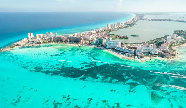  Cancún alberga el segundo arrecife más grande del mundo. Foto: Flowo.   