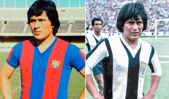  Hugo Sotil jugó en la década de los 70' en el FC Barcelona y Alianza Lima. Foto: composición LR/Alianza Lima/Wikipedia   