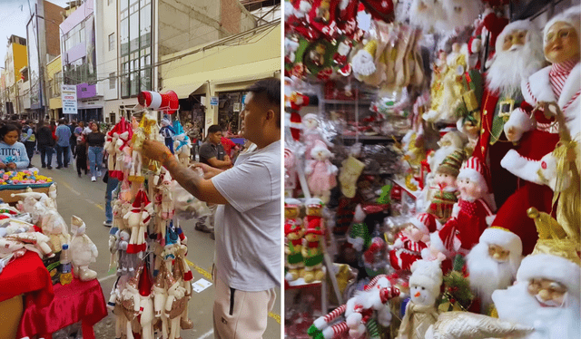 adornos de Navidad, adornos navideños, adornos de navidad en centro de Lima, Centro de Lima