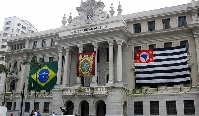  La Universidad de São Paulo obtuvo un puntaje de 100 sobre 100. Foto: dominio público/Faculdade de Direito da USP   