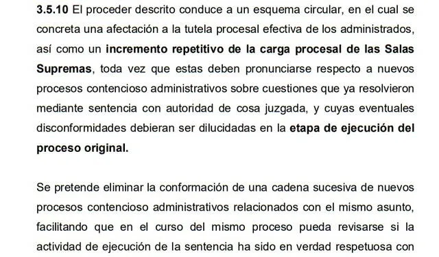 Sentencia evita sobre carga y defiende el debido proceso y la tutela judicial efectiva   