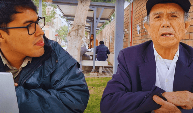 profesor de la UNI conversando con un alumno dentro del campus de la UNI, UNI, Universidad Nacional de Ingeniería, universidad nacional de ingenieria