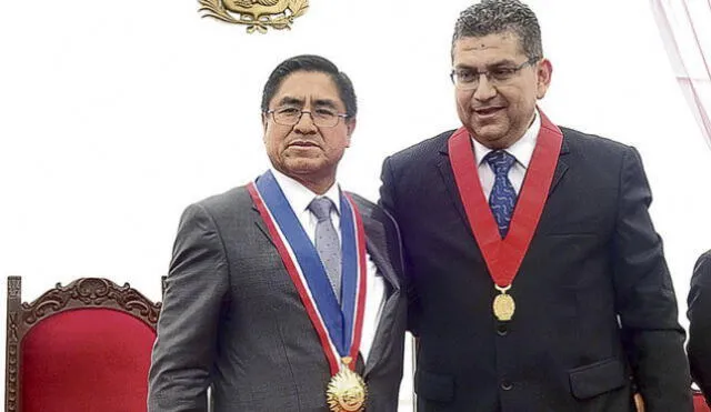 Walter Ríos y César Hinostroza presidieron la Corte Superior de Justicia del Callao   