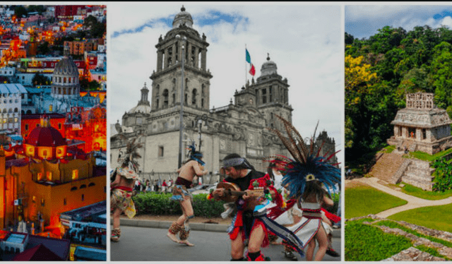  Las creencias religiosas son también un componente de este legado, ya sea a través de los restos de las civilizaciones mexicanas. Foto: Veras.mx.    