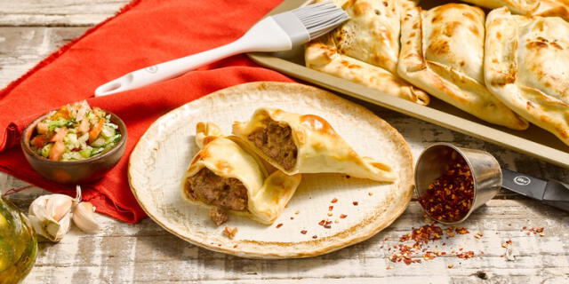  Empanadas de Pino con Merkén. Foto: Recetas Nestlé   