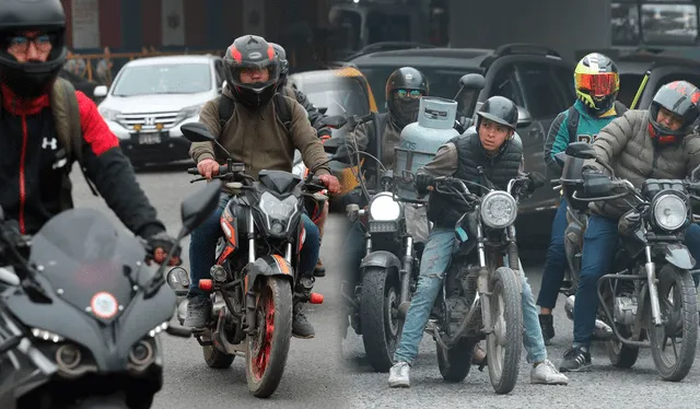 De igual forma, en tres distritos de Lima se ha prohibido el traslado de dos personas en una motocicleta. Foto: Composición LR.   