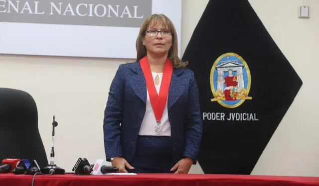 Miluska Cano López, juez superior y presidenta electa de la Corte Superior de Lima   