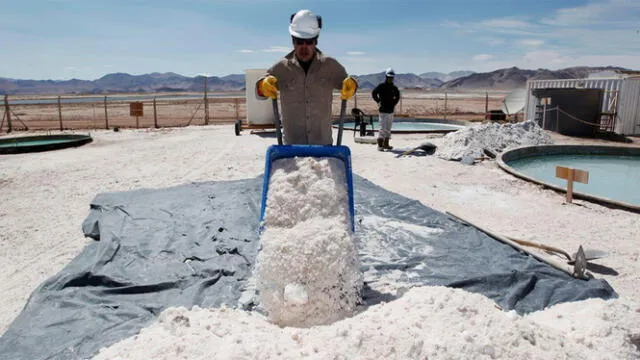  Así es el proceso de extracción del litio. Foto: Acercando Naciones.    