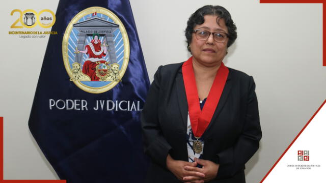 Hilda Piedra Rojas, presidenta electa de la Corte Superior de Lima Sur   