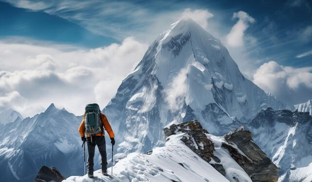  La majestuosa montaña del Everest es una de las joyas de cualquier viaje a Nepal. Foto: tiempo.com.    