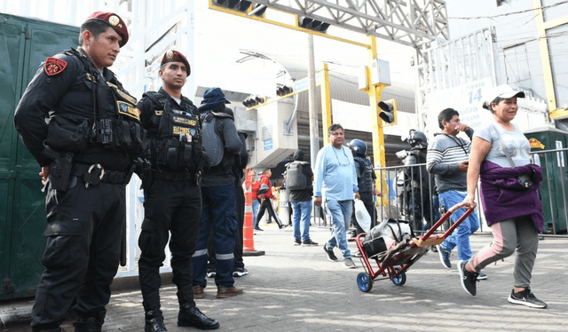 Gamarra. Empresarios exigen policías con experiencia. Foto: LR   