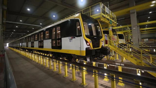 Línea 2 del Metro de Lima y Callao es el primer tren subterráneo de Perú. Foto: Andina   