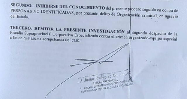 El ahora jueza Andy Rodríguez se inhibió de la investigación que inicio al editor de La República   