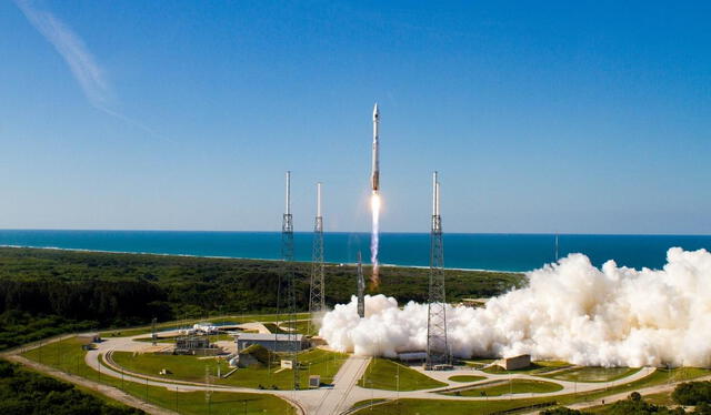  La cercanía de Ecuador a la línea ecuatorial otorga una ventaja única, permitiendo que los cohetes lancen con mayor eficiencia. Foto: Kennedy Space Center   