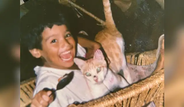  El joven vivió su infancia con su madre y su abuela. Foto: La Nación   