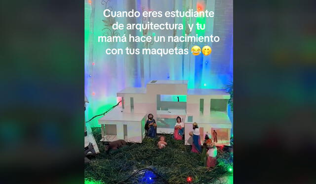 Clip es viral. Foto: TikTok    