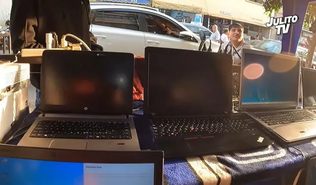  El precio de las laptops varían de la marca y su estado. Foto: Julito TV Canal Youtube   