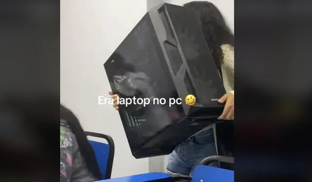 Clip generó divertidas reacciones. Foto: TikTok   