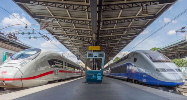  Inauguración del primer tren de alta velocidad entre París y Berlín que cambiará la historia del transporte europeo. Foto: Railmarket.com   