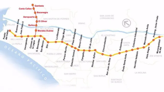  Línea 2 del Metro de Lima cuenta con 5 estaciones operativas de un total de 26. Foto: difusión   