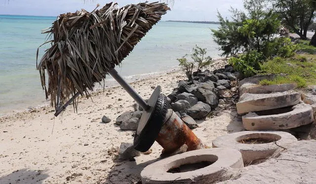  Kiribati es uno de los archipiélagos más vulnerables al cambio climático y al calentamiento global. Foto: Médico sin fronteras.    