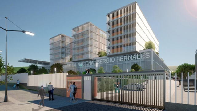  Hospital Nacional Sergio E. Bernales será el más moderno del Perú.    