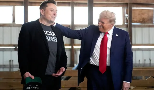  Donald Trump y Elon Musk, han unido fuerzas para frenar un acuerdo crucial de financiamiento gubernamental. Foto: El Mundo   