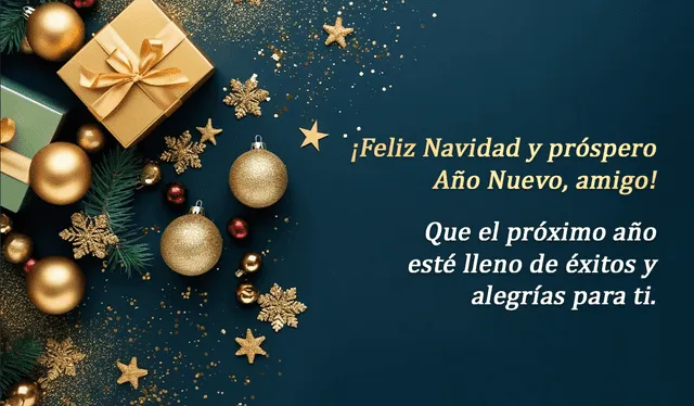  Celebra la llegada de la Navidad enviando hermosas imágenes. Foto: composición LR   