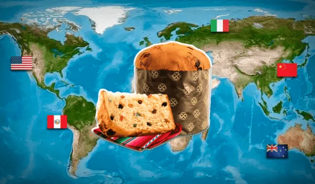  Países que más consumen panetón. Foto: composición LR   