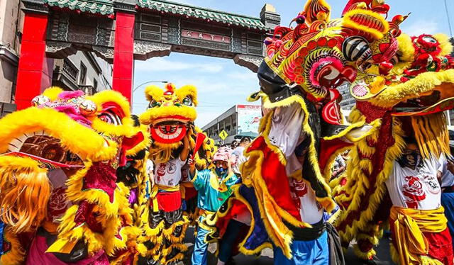  El Año Nuevo Chino se celebra en Perú con gran entusiasmo, especialmente en Lima, donde la comunidad china ha tenido una influencia significativa en la cultura del país. Foto: El Peruano   